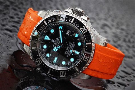 replica rubber b watch strap|best luxury rubber strap watches.